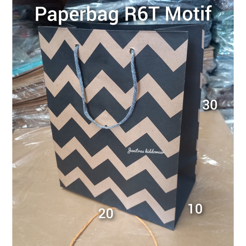 

paper bag R6T motif (20.10.30)