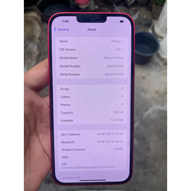 iphone 14 plus 128 ibox bypass wifi only