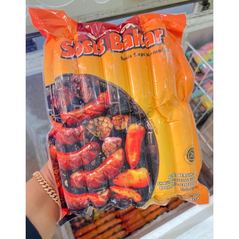 

sosis bakar sapi 500gr