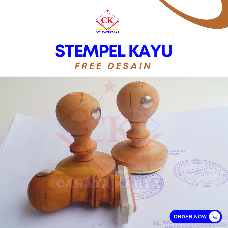 

STEMPEL KAYU bisa Custom