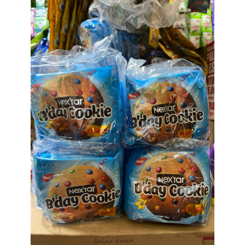 

NEXTAR B’DAY COOKIES 2000 ( ISI 10 SACHET )