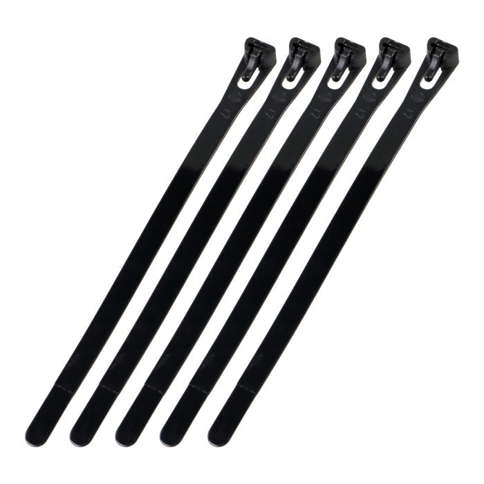 

Cable Ties Reuseable 20cm 200x8mm Hitam
