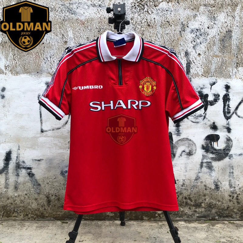 Manchester United 1998 Home Kit - Treble