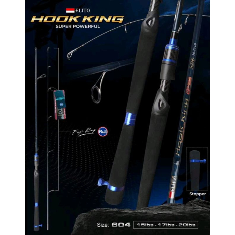 JORAN PANCING ELITO HOOK KING SOLID CARBON FUJI