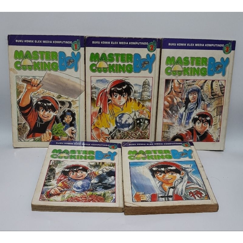 Komik Master Cooking Boy 1-5 set