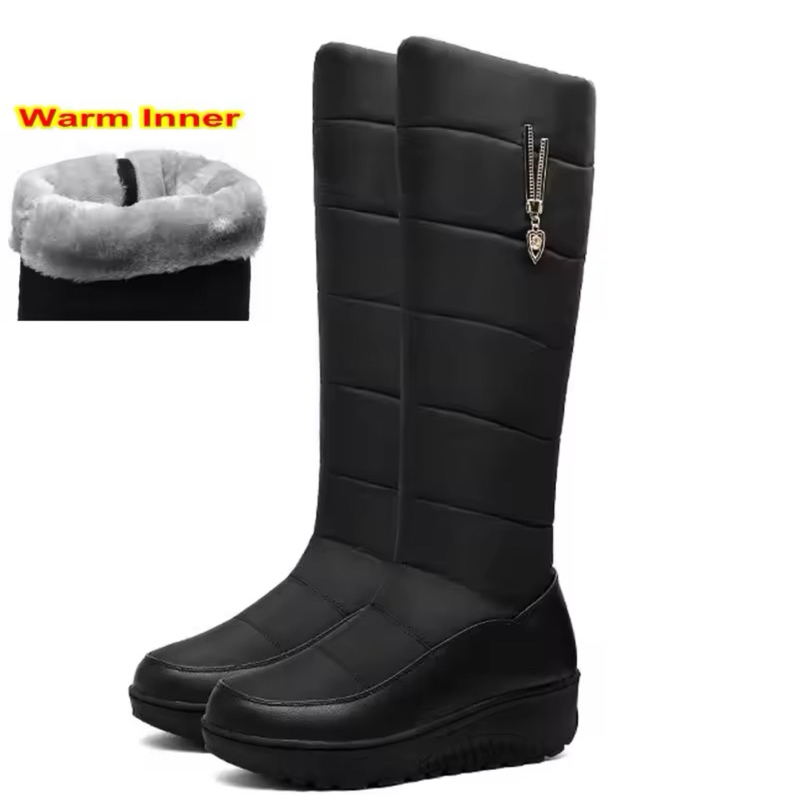 sepatu winter wanita boots winter aurora rusia