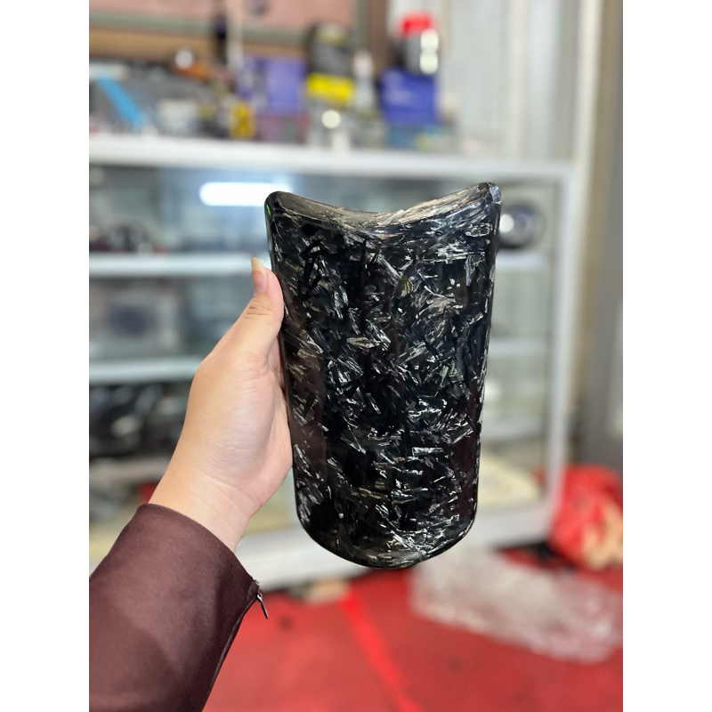 Tutup tanki aerox old carbon kevlar forged