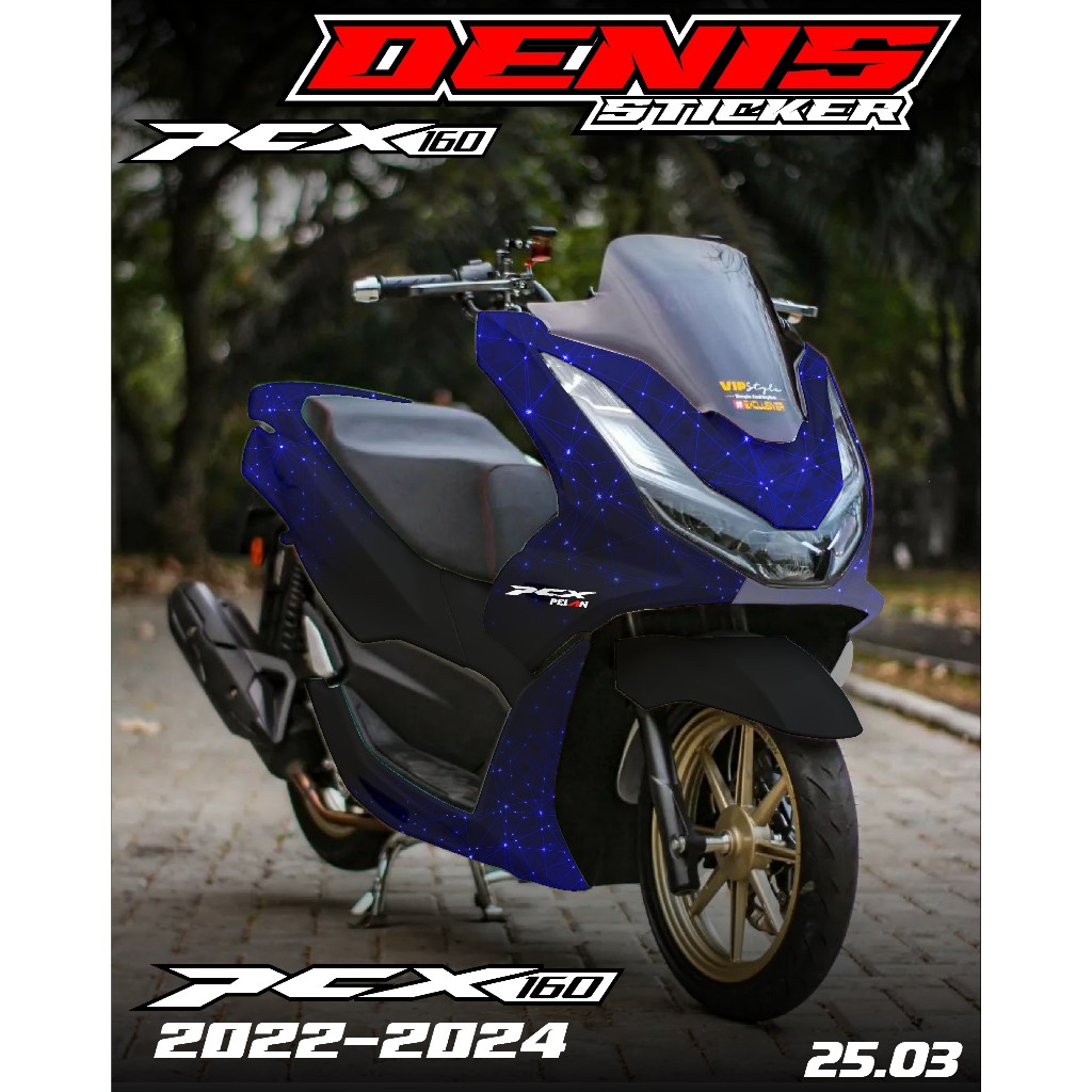 COD DECAL STICKER PCX 160 FULL BODY PCX TERBARU WARNA PUTIH MERAH HITAM PCX MODIFIKASI PCX INDONESIA