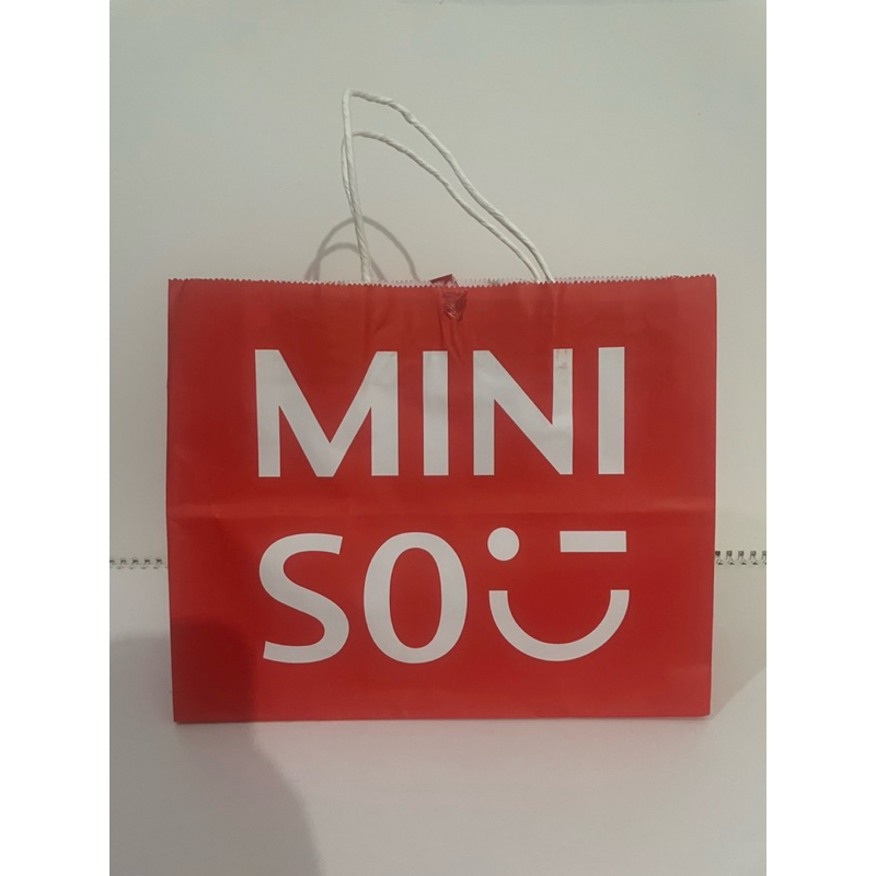 

PAPER BAG MINISO SIZE MEDIUM