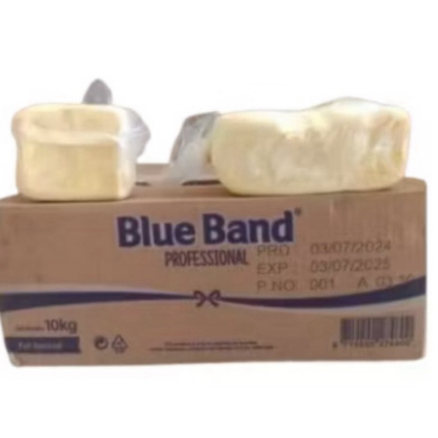 

blueband butter unsalted kemasan repack per 250gr