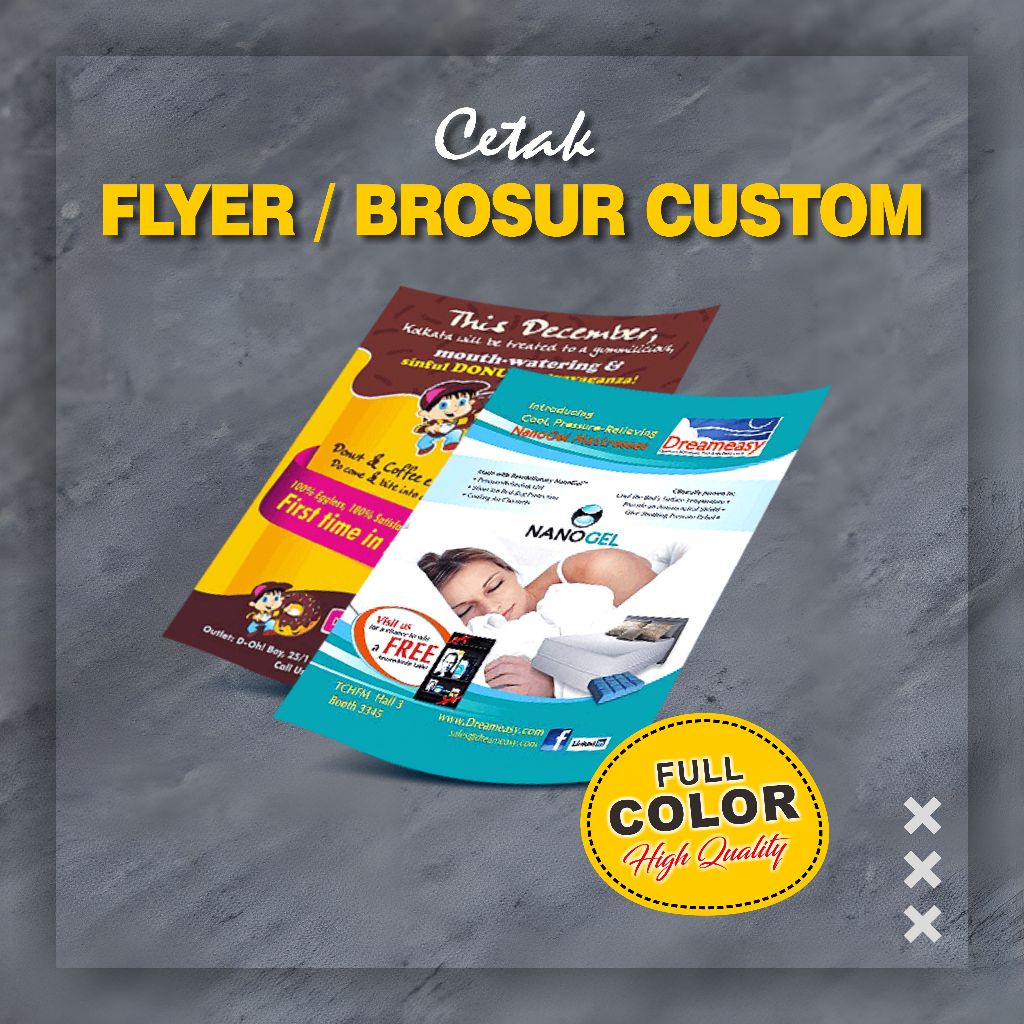 

Flyer / Brosur Custom