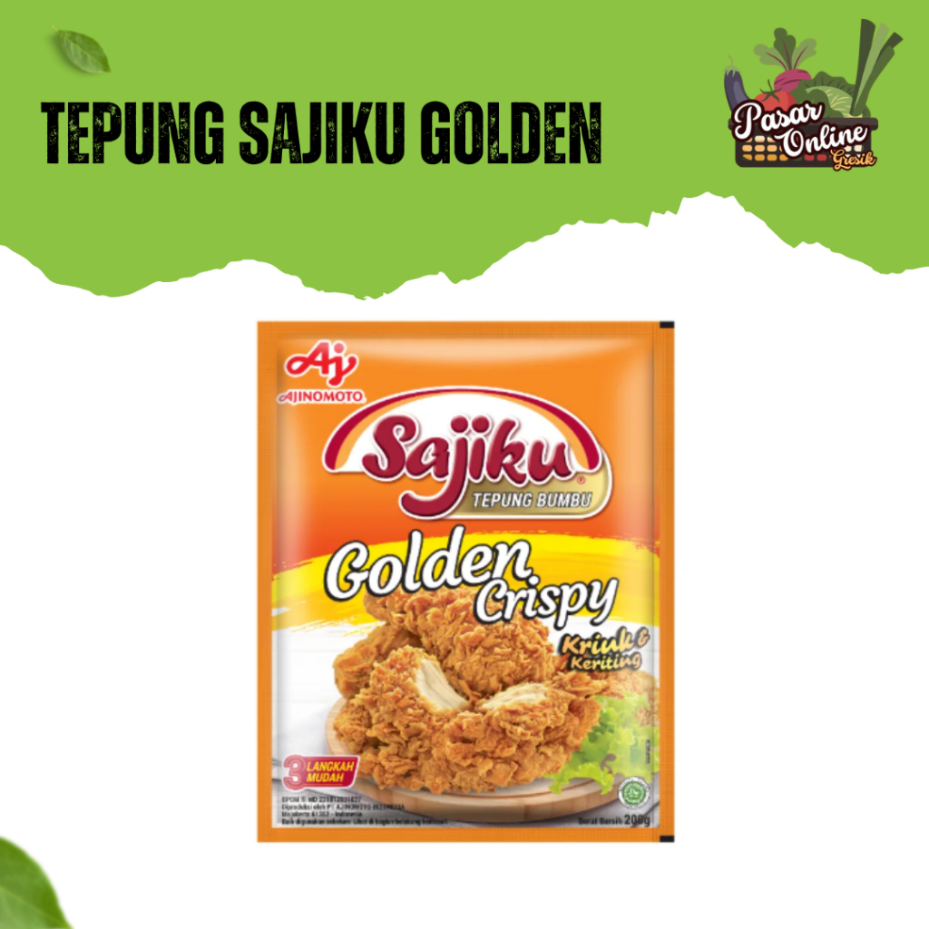 

TEPUNG SAJIKU GOLDEN CRISPY - 75GR