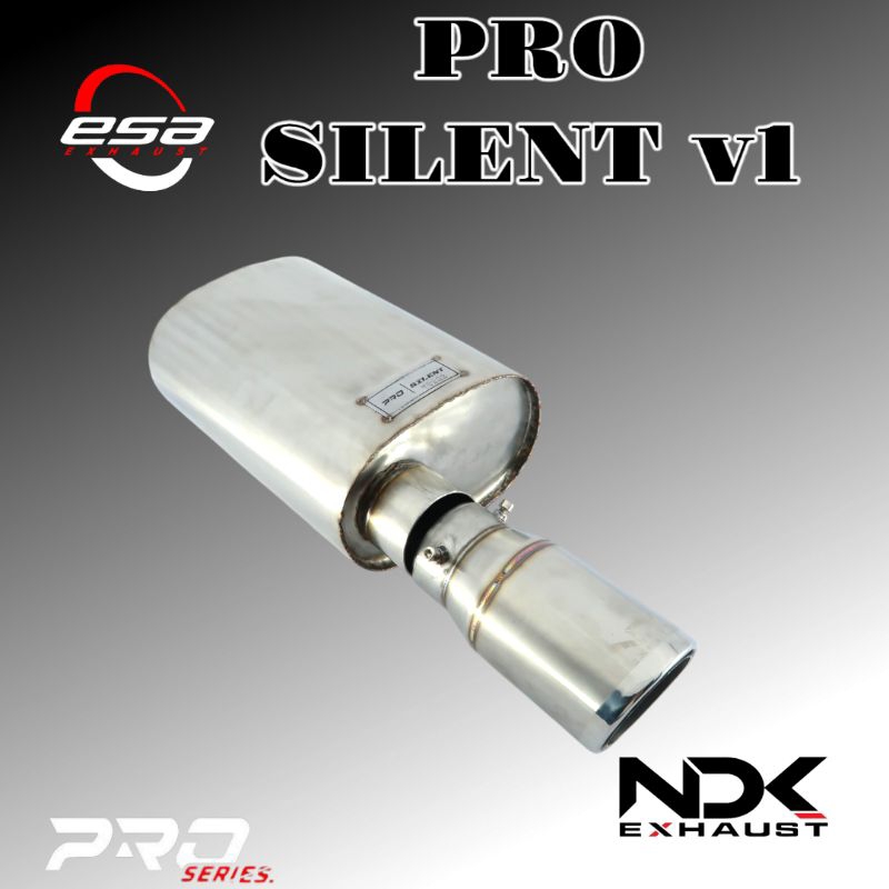 Knalpot Mobil Pro Silent NDK exhaust Knalpot racing Karakter suara Standar