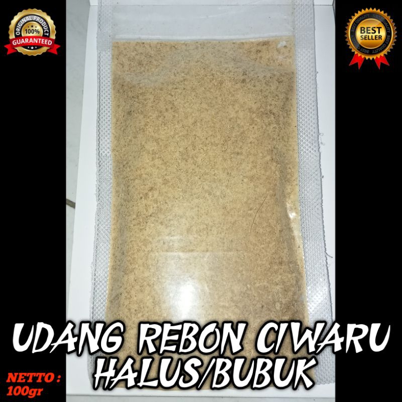 

UDANG REBON CIWARU HALUS 1ons