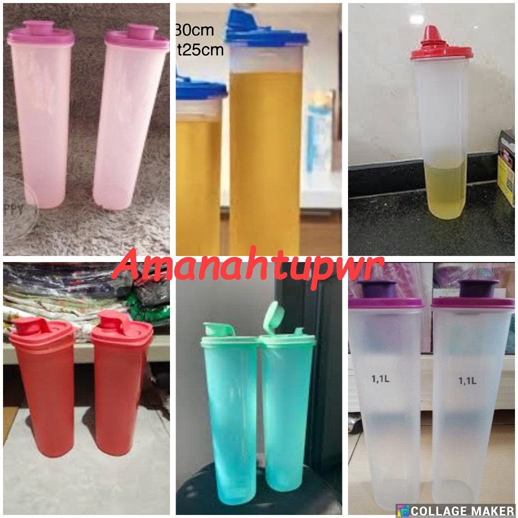 cooking oil 1L Tupperware botol minyak cco 1,1 L