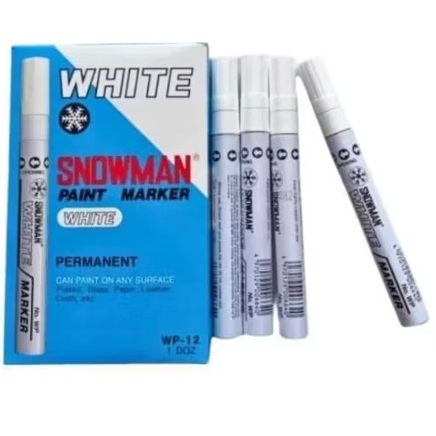 

Spidol Permanen Snowman [Pack] isi 12 Pcs