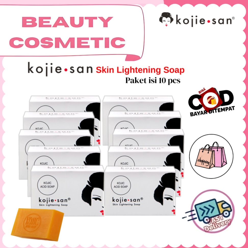 Update Terpopuler Kojie San Paket ISI 1 ORIGINAL Skin Lightening Soap 65grKojic Acid Soap