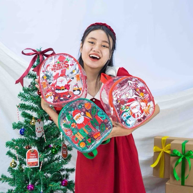 

(CLEAR BAG) Tas Special Natal / Souvenir Bingkisan Natal BISA BELI SATUAN