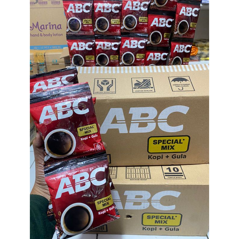 

BARU ! kopi ABC special mix 1 renteng 10pcs (kopi + gula)