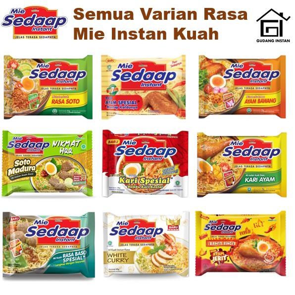 

[1 Pcs] - Mie Sedaap ALL VARIANT | Instant Noodle