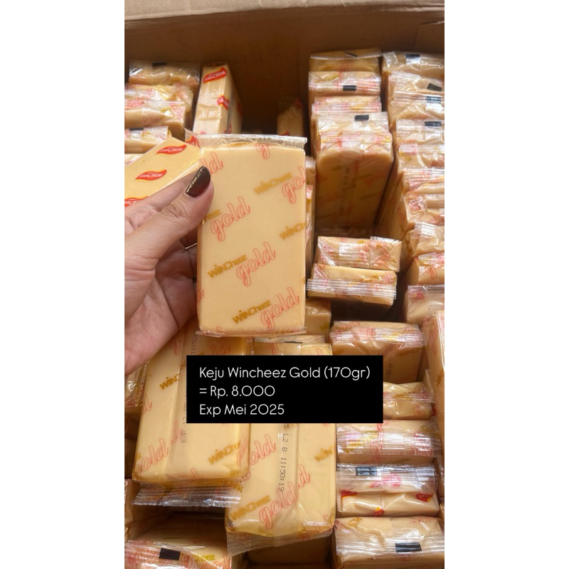 

Wincheez Gold Kecil (170gr)