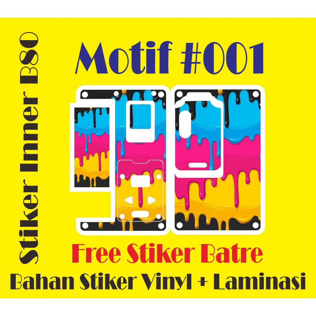 

Stiker Inner B 8 0 BAHAN STIKER VINYL
