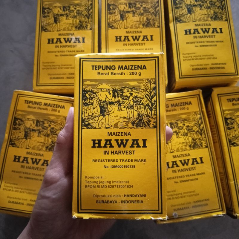 

TEPUNG MAIZENA CAP HAWAI 200gr