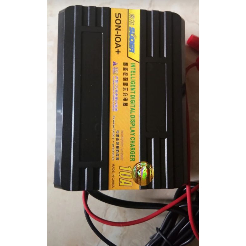 Cas aki mobil dan motor strum 12 volt merk souer