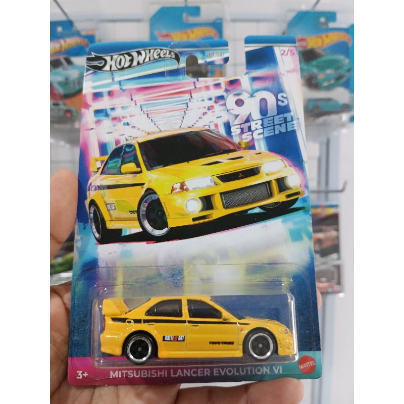 Hot Wheels 90's Street Scene Mitsubishi Lancer Evolution VI (Kerut belakang)