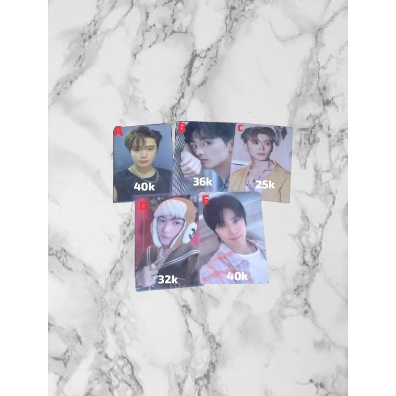 Photocard Jaehyun, Renjun, Mark Official || pc nct || pc jaehyun, pc renjun, pc mark official