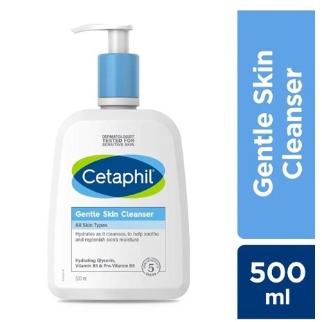 cetaphil gentle skin cleanser sabun cuci muka 500ml