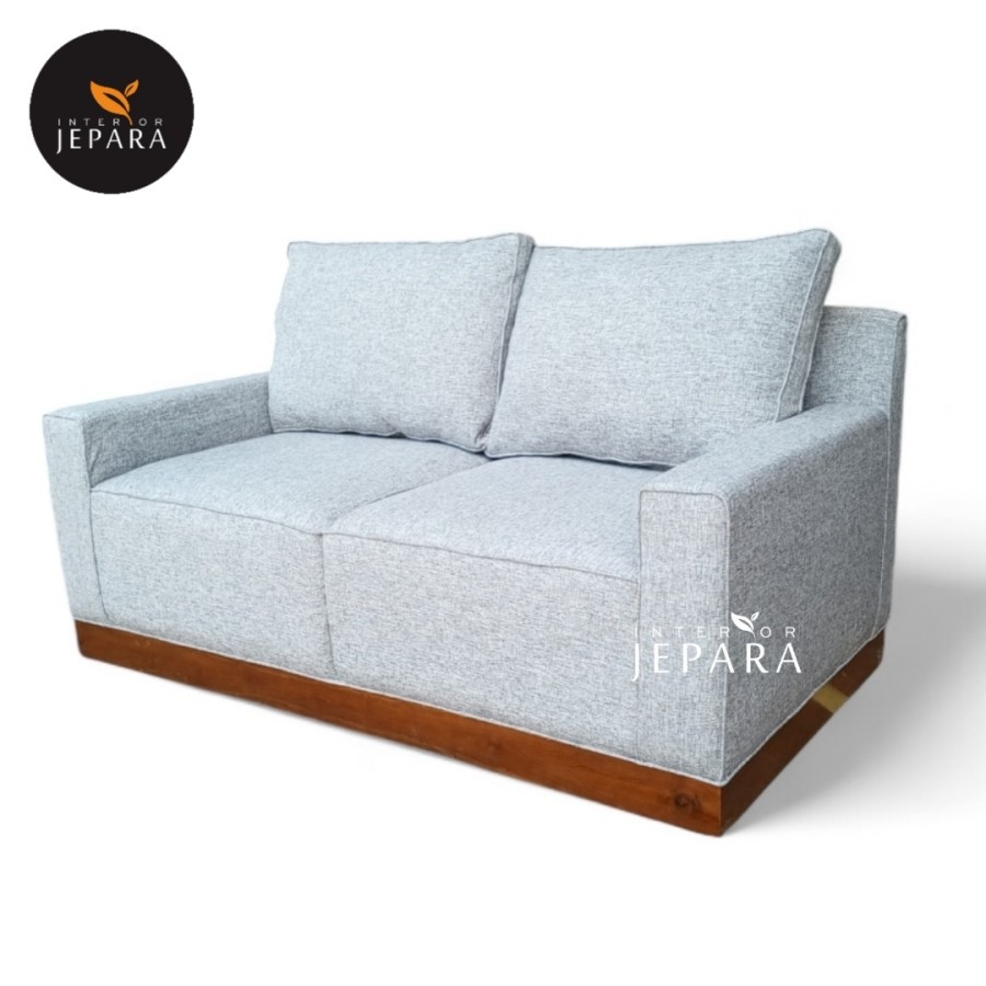 Sofa Minimalis Rangka Kayu Jati Full Foam Quality
