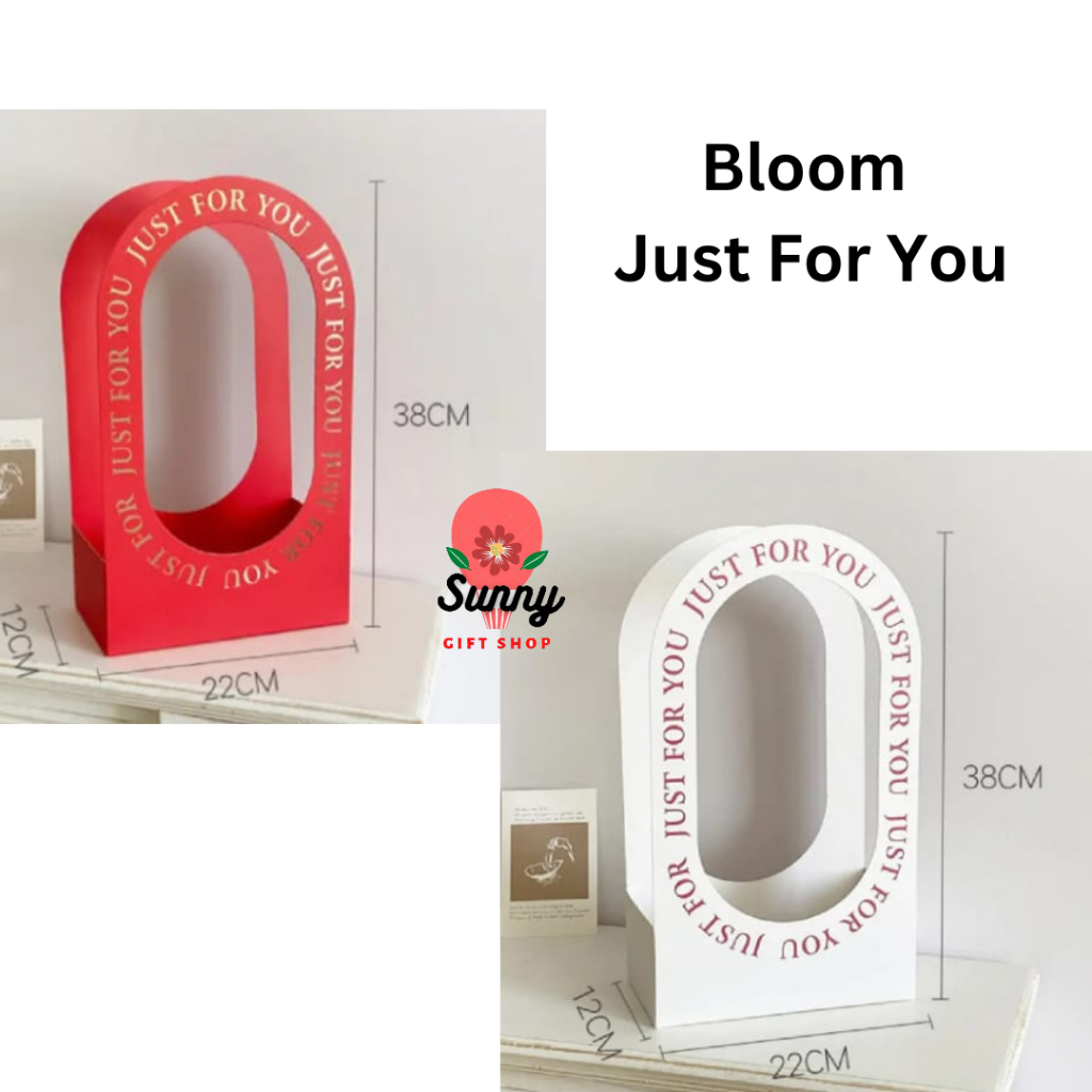 

Bloom Just For You / Bloom box / bloom hari ibu / box hari ibu / box bunga / box kertas / box florist