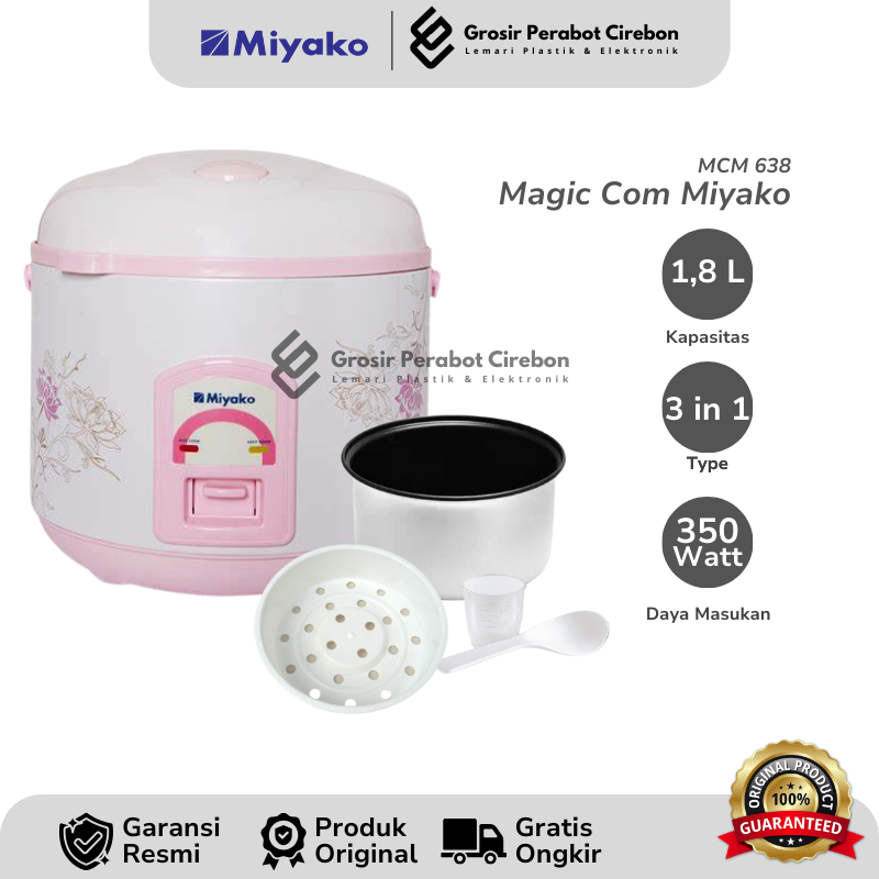 MIYAKO MAGIC COM MCM-638 / MCM 638 MAGIC COM MIYAKO 1,8 LITER