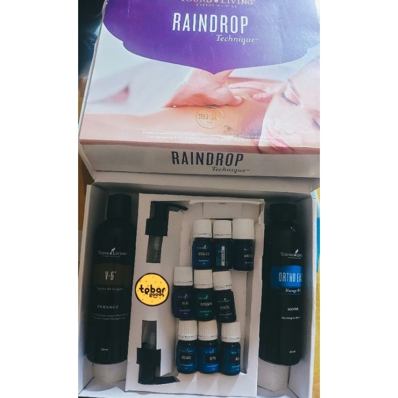 Young Living Essential Oils Raindrop Technique dan Oils lainnya - CUCI GUDANG