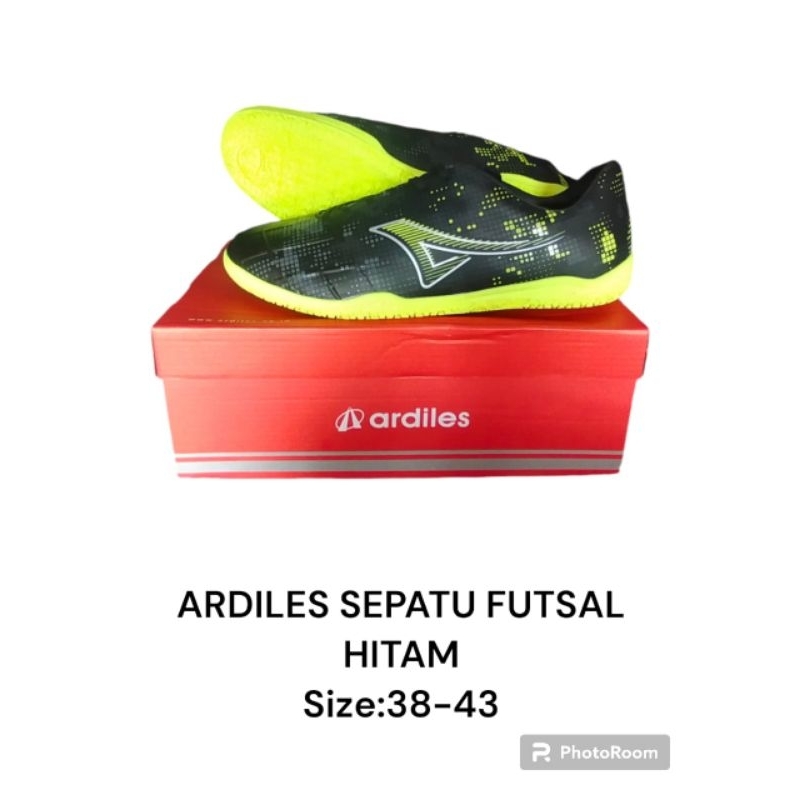 SEPATU FUTSAL ARDILES OSVALDO FL-B HITAM