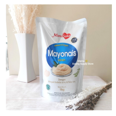 Saus Mayo Mayonnaise Mayonais Mayones Enak 150 ml Repack