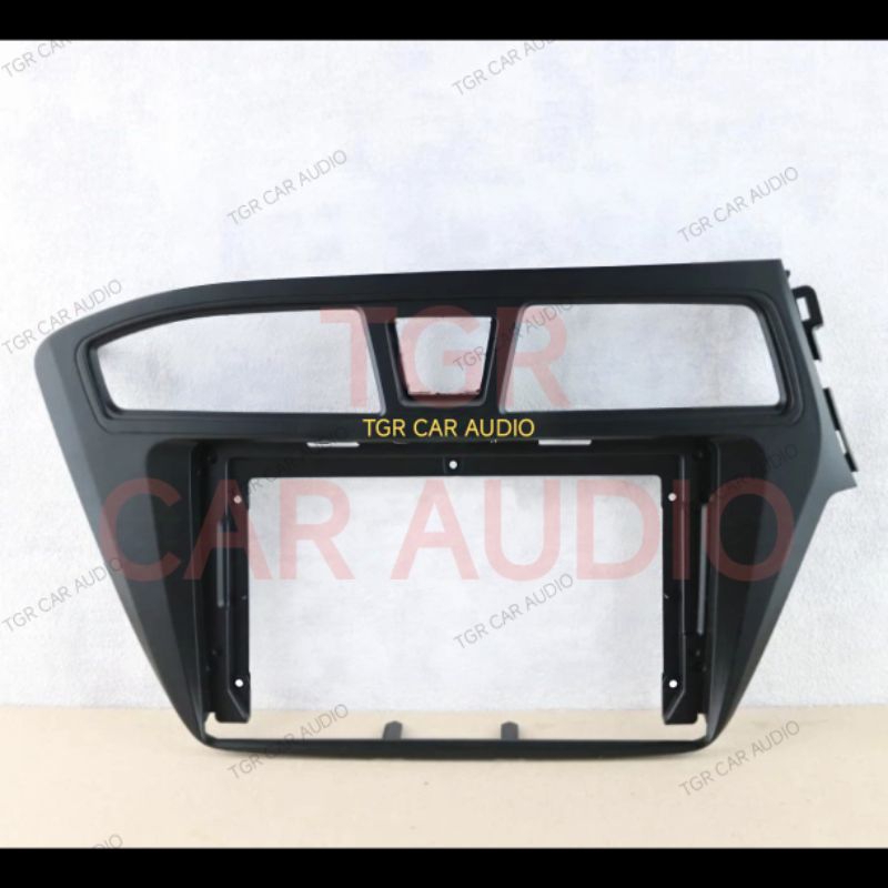 frame head unit android 9 inch hyundai i20 2016 up