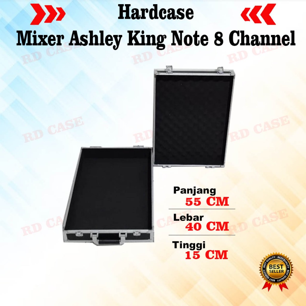 Hardcase Koper Mixer Ashley King Note 8 channel