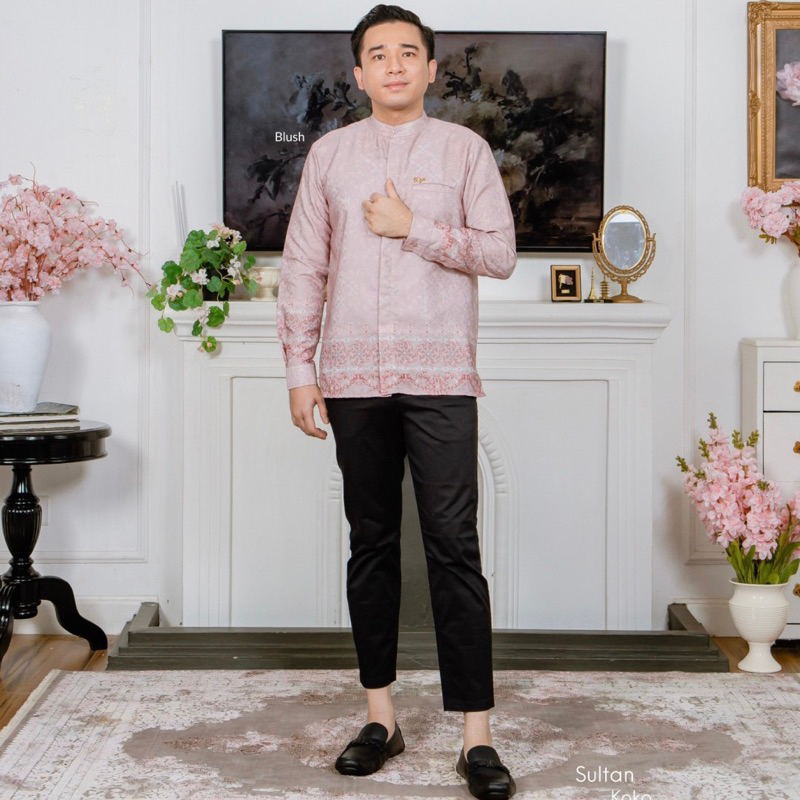 DYN CLOTHINGLINE | TOPKAPI SERIESS | SULTAN KOKO DEWASA | KEMEJA COWOK LENGAN PANJANG | FAMILY SET