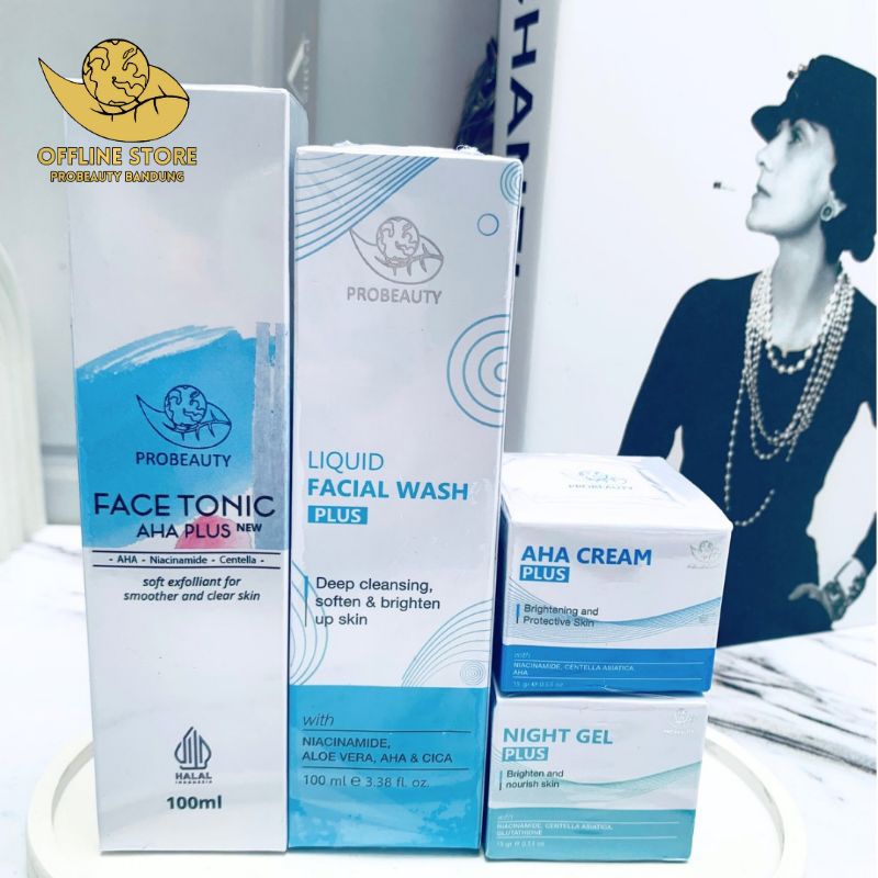 Probeauty Aha Night Gel Plus (Flek Hitam)