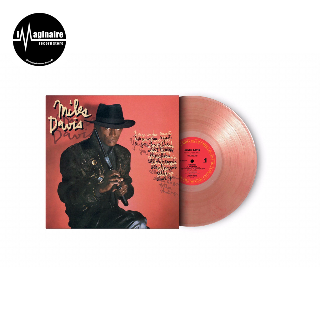 Vinyl / Piringan Hitam Miles Davis - You're Under Arrest LP -Coloured, Limited, Numbered-