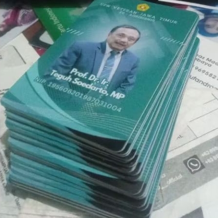

id card PVC kartu member murah