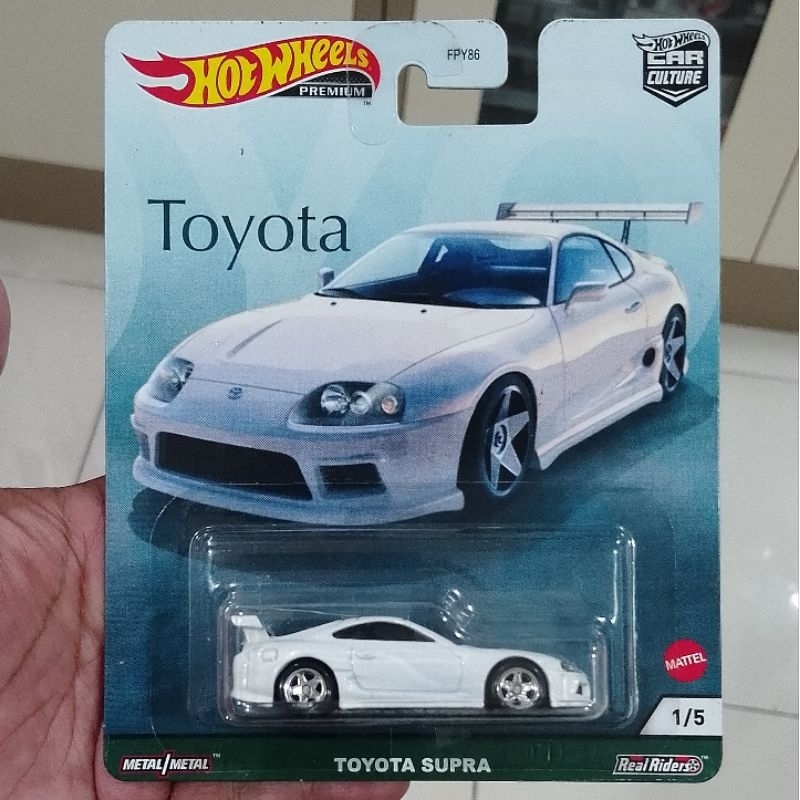 Hot wheels premium Toyota Supra Car Culture free protektor