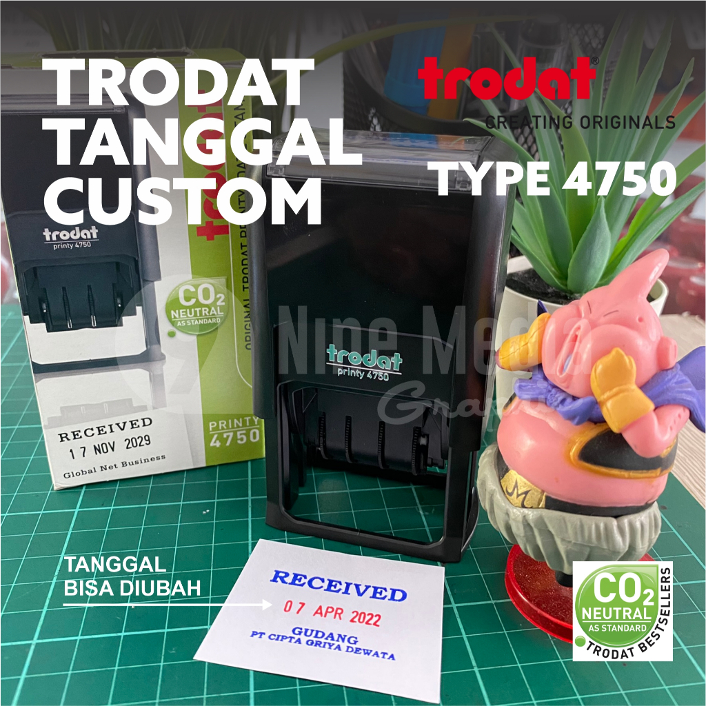 

TRODAT STEMPEL TANGGAL CUSTOM TRODAT TYPE 4750