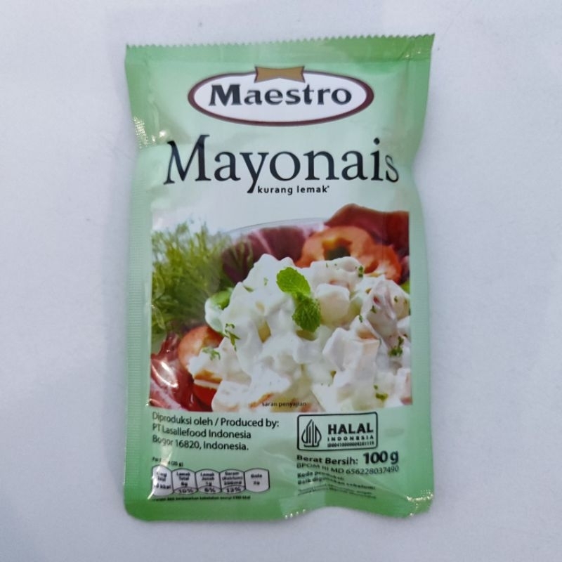 

Maestro Mayonais Low Fat 100g