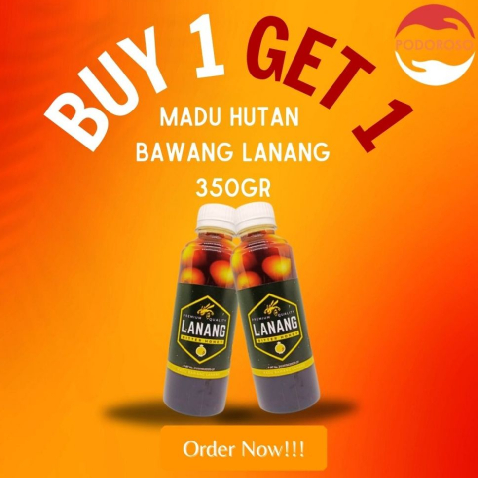 

BUY 1 GET 1 Madu Hutan Bawang Lanang Kemasan 350gr