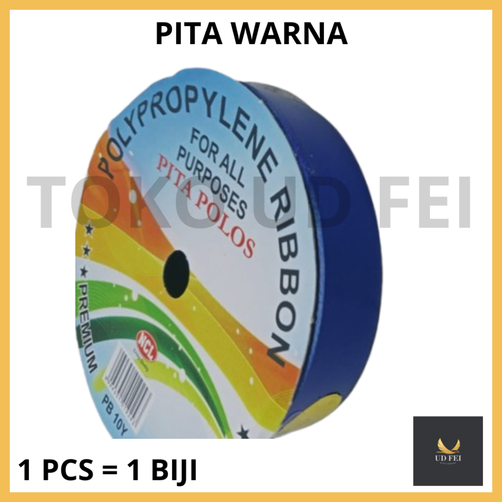 

(1 PCS = 1 BIJI) Pita Kado/ Pita 1"/ Pita Polos/ Pita Pembungkus Kado/ Pita warna