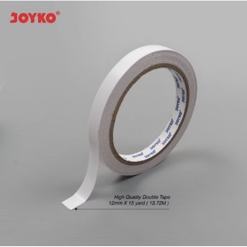 

Double Tape Joyko 1/2inch 12mm x 15yard