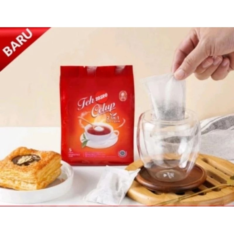 

Teh Celup Sosro 2 in 1